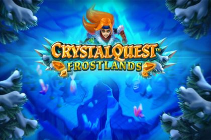 Crystal Quest: Frostlands Online Slot Logo