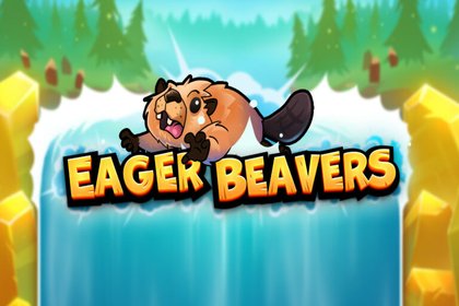 Eager Beavers Online Slot Logo