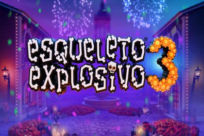Esqueleto Explosivo 3 Online Slot Logo