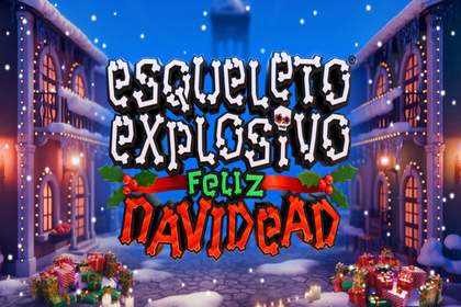 Esqueleto Explosivo Feliz Navidead Online Slot Logo