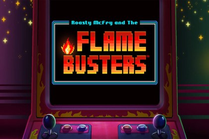 Flame Busters Online Slot Logo