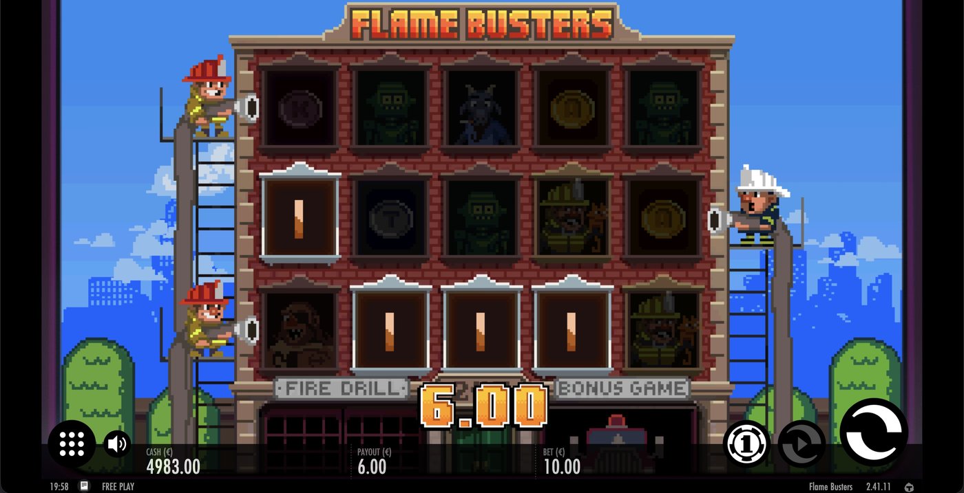 Flame Busters: image of winning