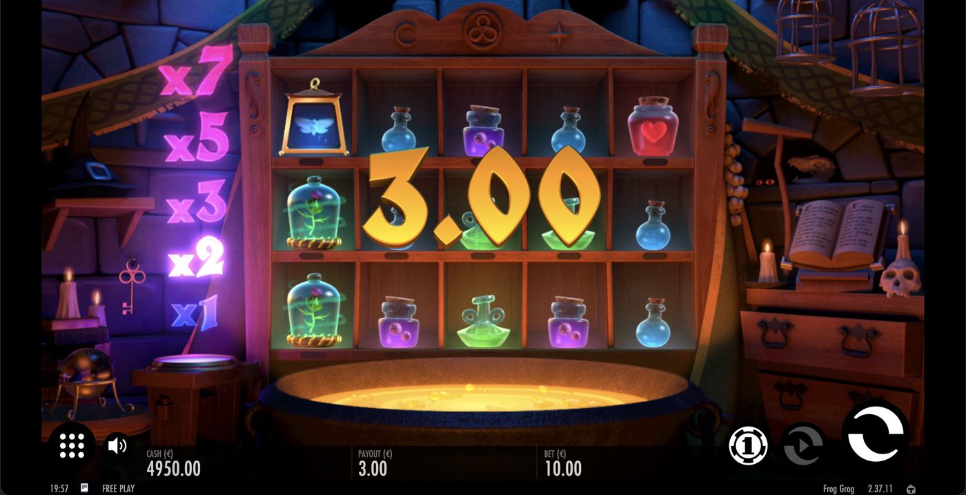 Frog Grog: image of winning