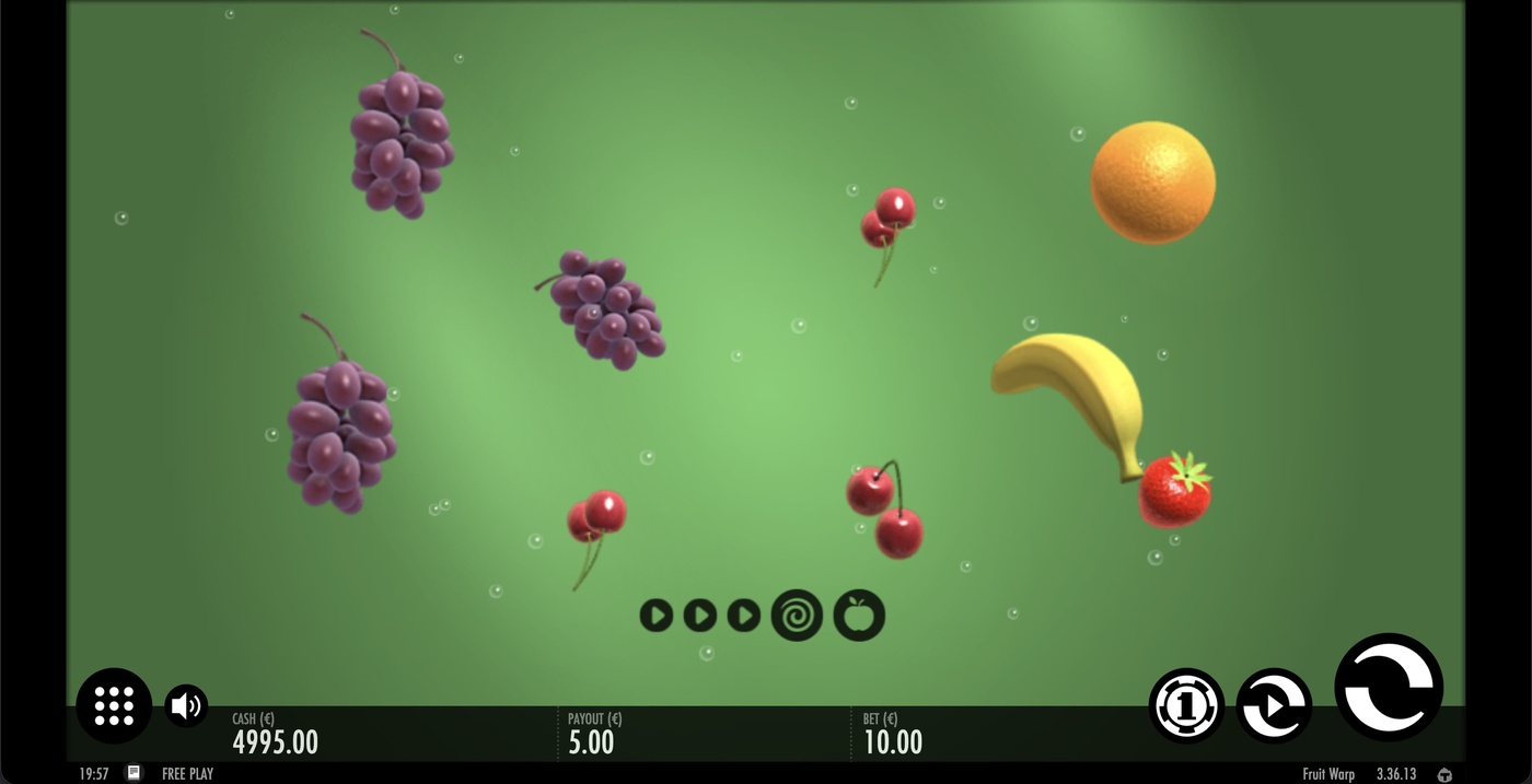 Fruit Warp: image of winning