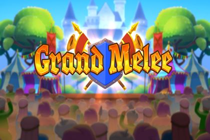 Grand Melee Online Slot Logo