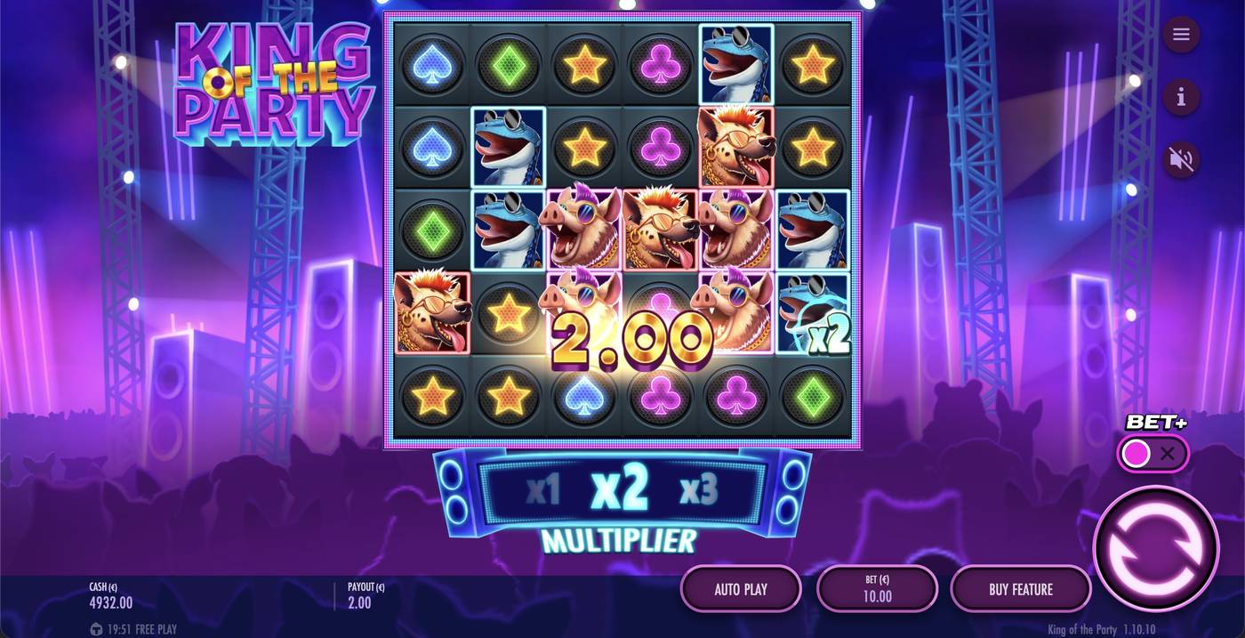 King of the Party: image of winning