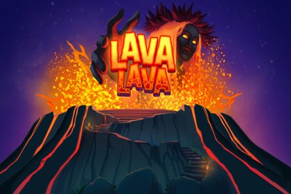 Lava Lava Online Slot Logo