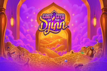 Lost City of the Djinn Online Slot Logo