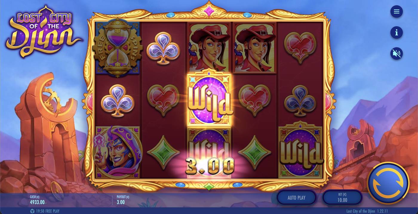 Lost City of the Djinn: image of winning