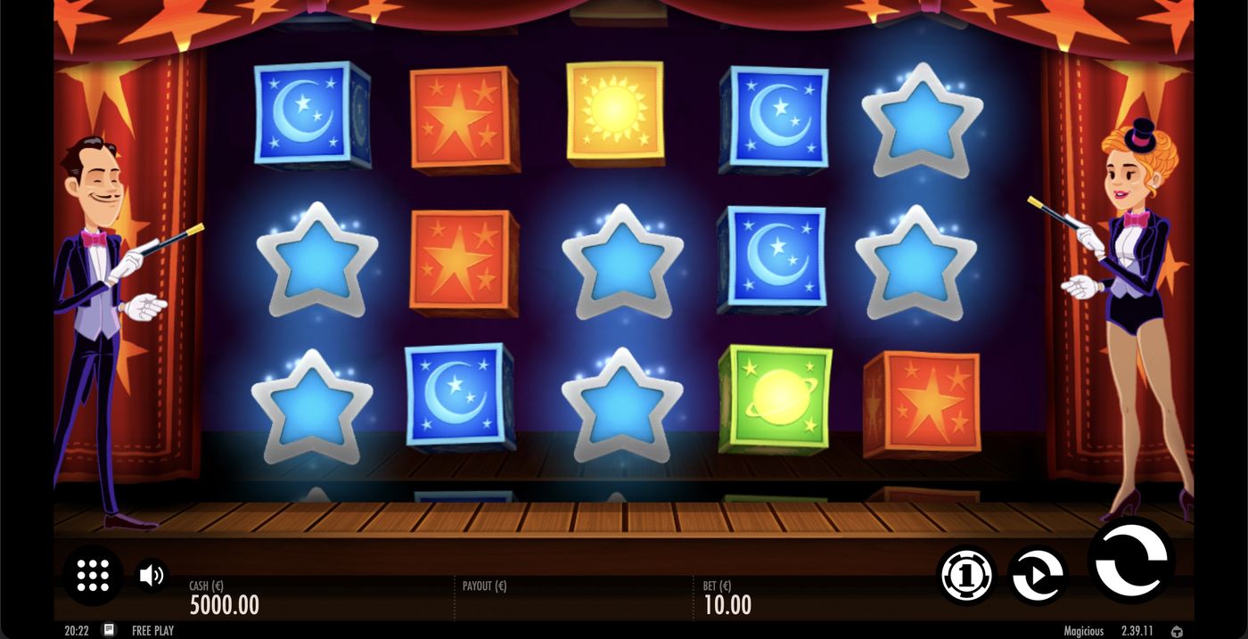 Magicious: image of main menu