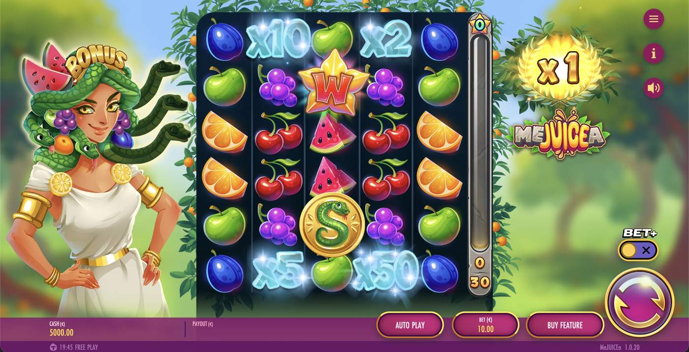 MeJUICEa: image of main menu