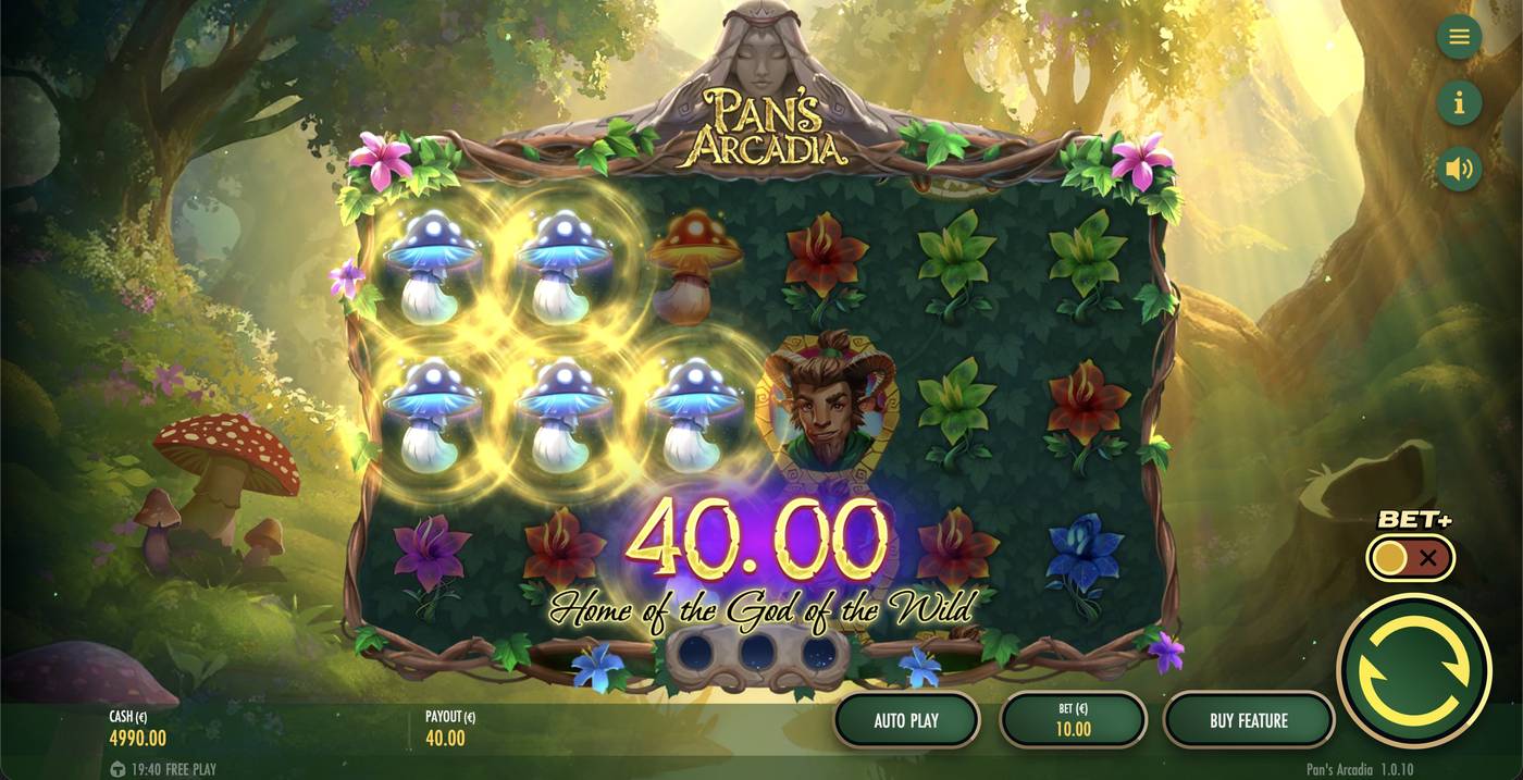 Pan’s Arcadia: image of winning