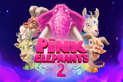 Pink Elephants 2 Online Slot Logo