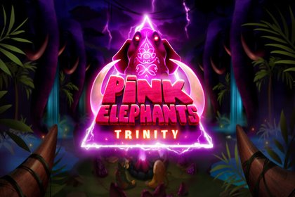 Pink Elephants Trinity Online Slot Logo