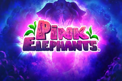 Pink Elephants Online Slot Logo