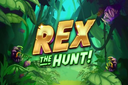 Rex The Hunt! Online Slot Logo