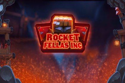 Rocket Fellas Inc. Online Slot Logo