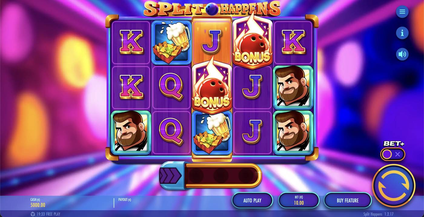Split Happens: image of main menu
