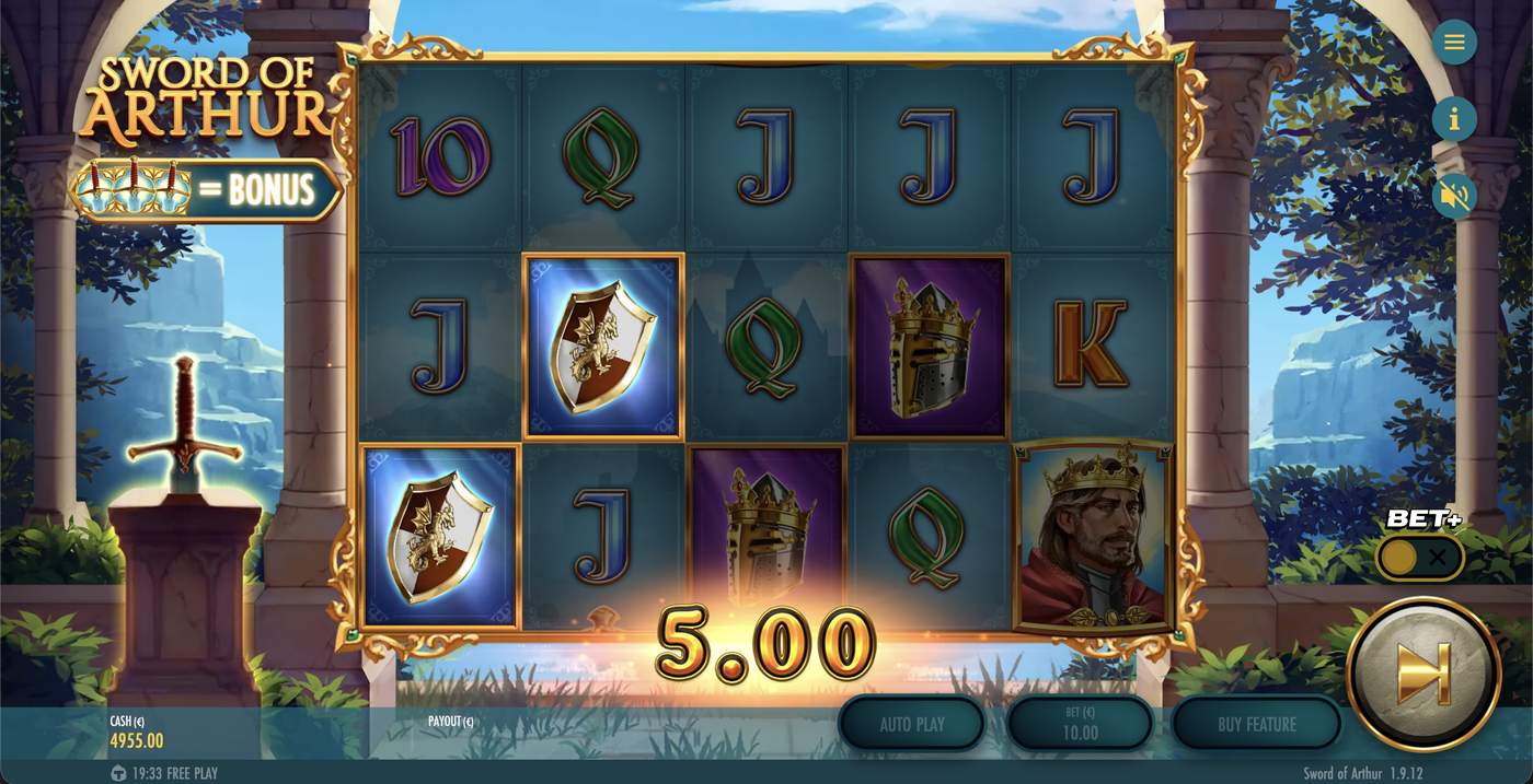 Sword of Arthur: image of winning