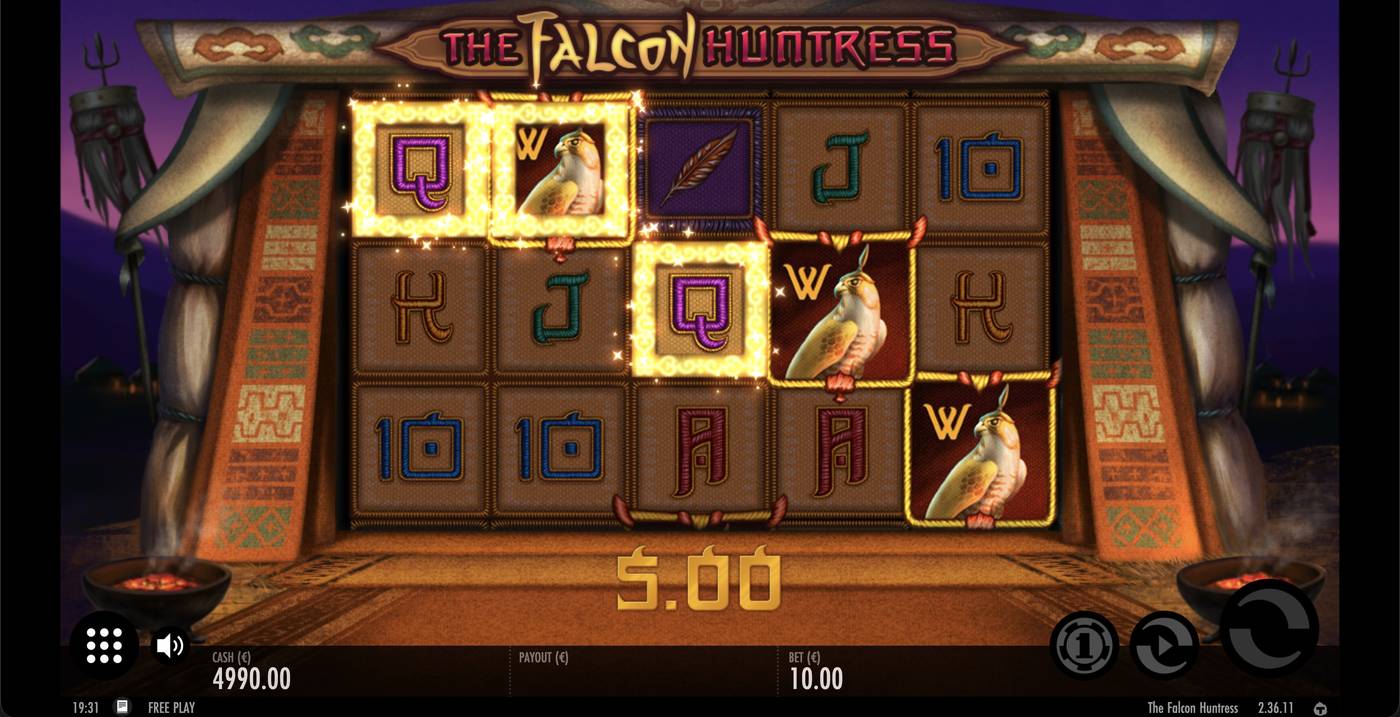 The Falcon Huntress: image of winning
