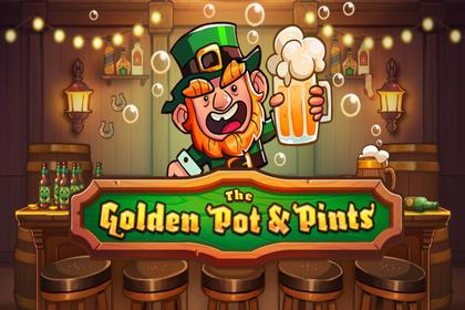The Golden Pot & Pints Online Slot Logo