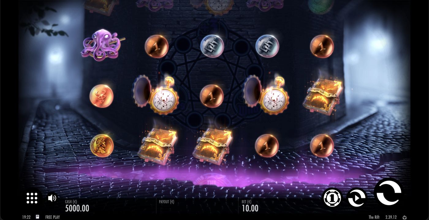 The Rift: image of main menu