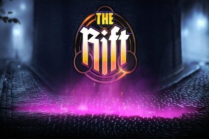 The Rift Online Slot Logo