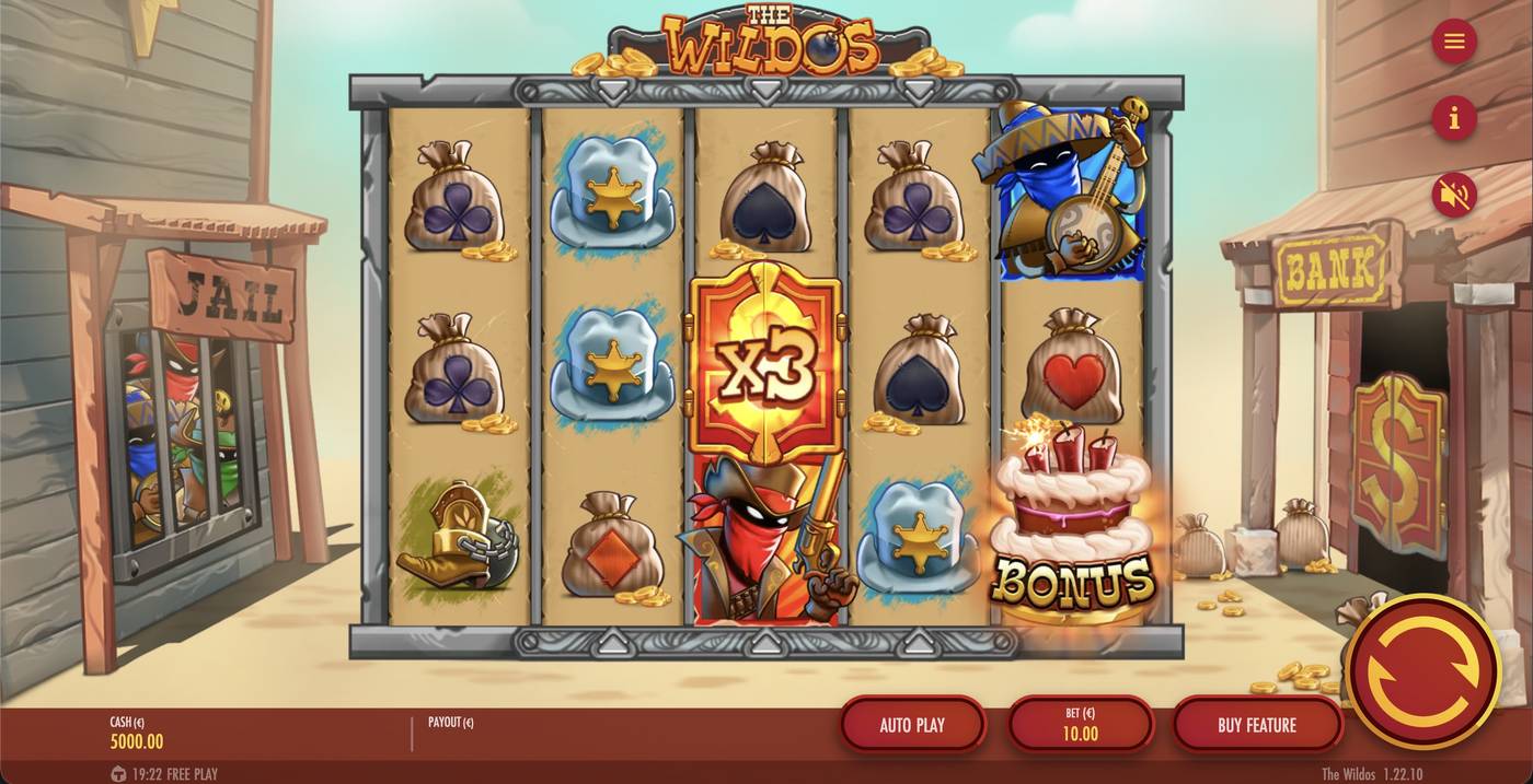 The Wildos: image of main menu