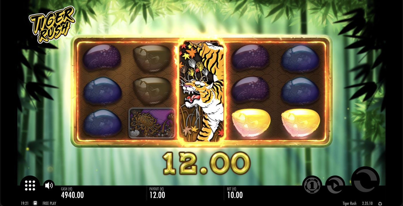 Tiger Rush: image of winning