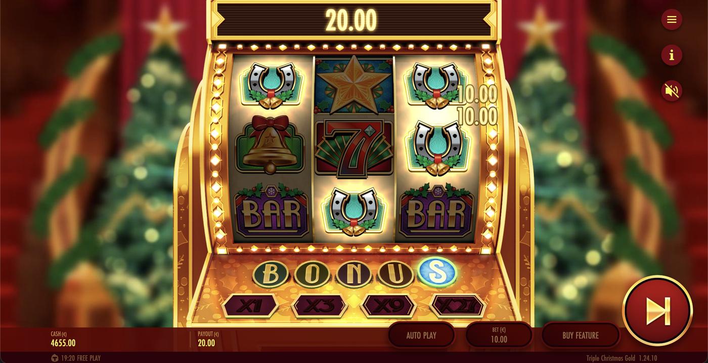 Triple Christmas Gold: image of winning