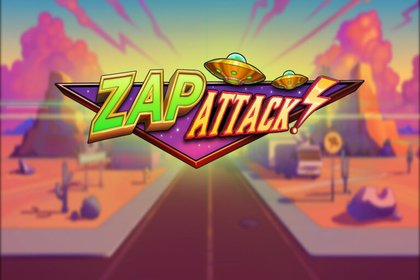 Zap Attack! Online Slot Logo