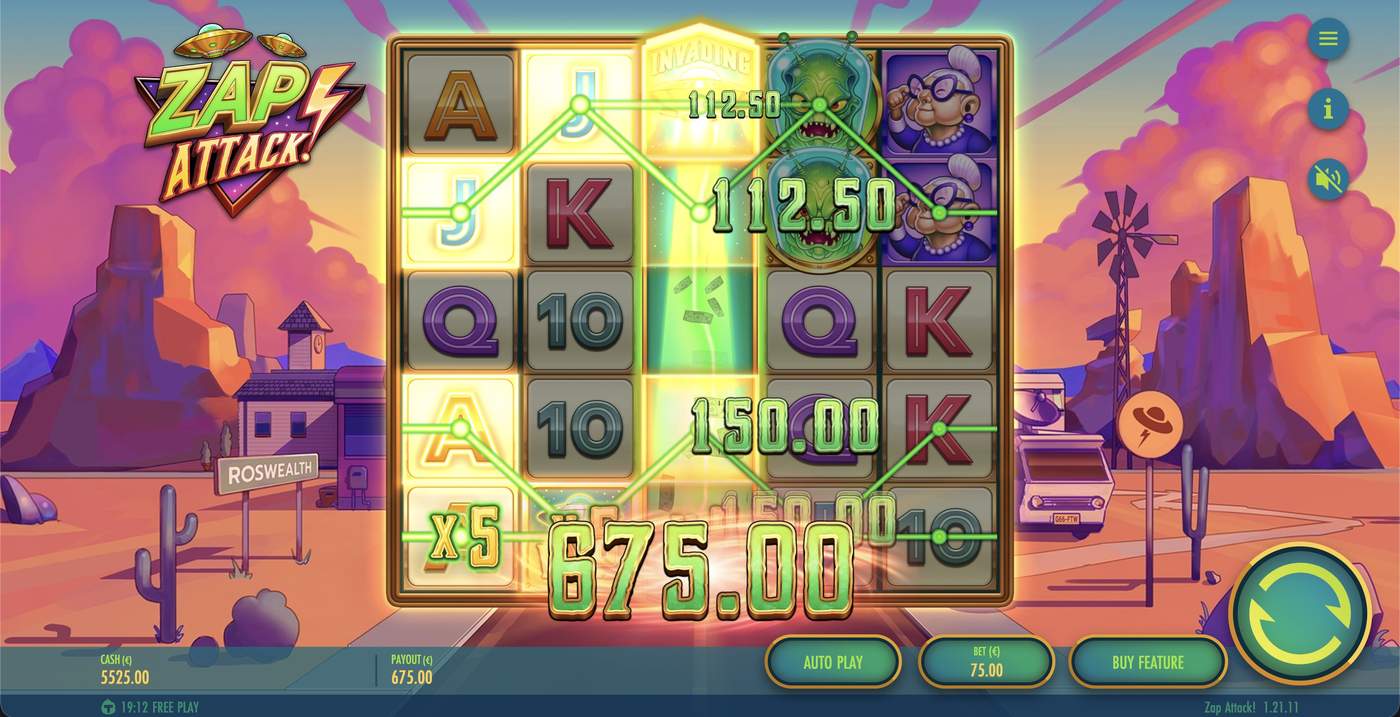 Zap Attack!: image of winning