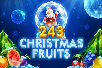 243 Christmas Fruits Online Slot Logo