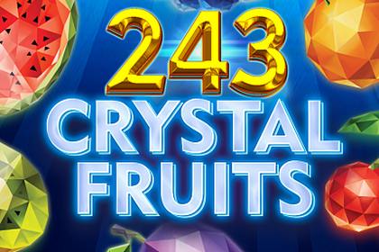 243 Crystal Fruits Online Slot Logo