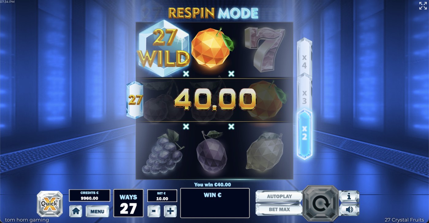27 Crystal Fruits: image of winning