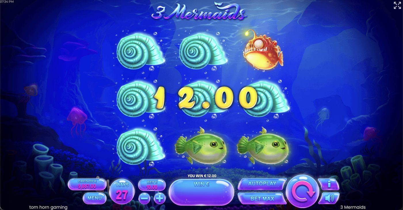 3 Mermaids: image of winning