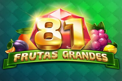 81 Frutas Grandes Online Slot Logo