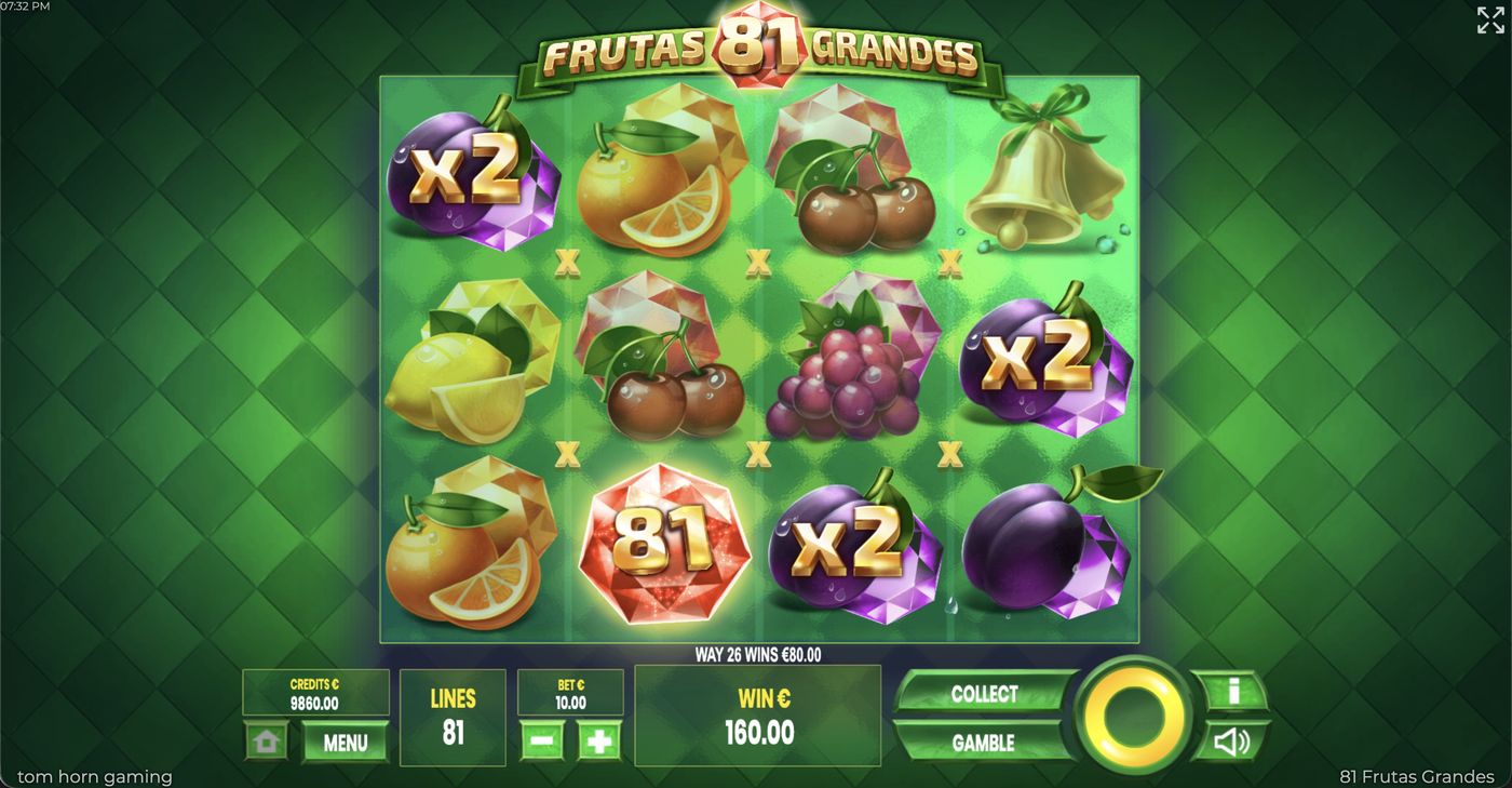 81 Frutas Grandes: image of winning