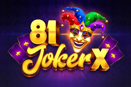 81 JokerX Online Slot Logo