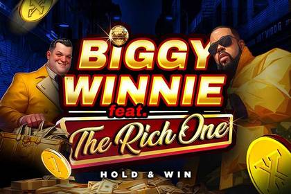 Biggy Winnie feat. The Rich One Online Slot Logo
