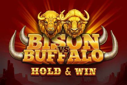 Bison vs Buffalo Online Slot Logo