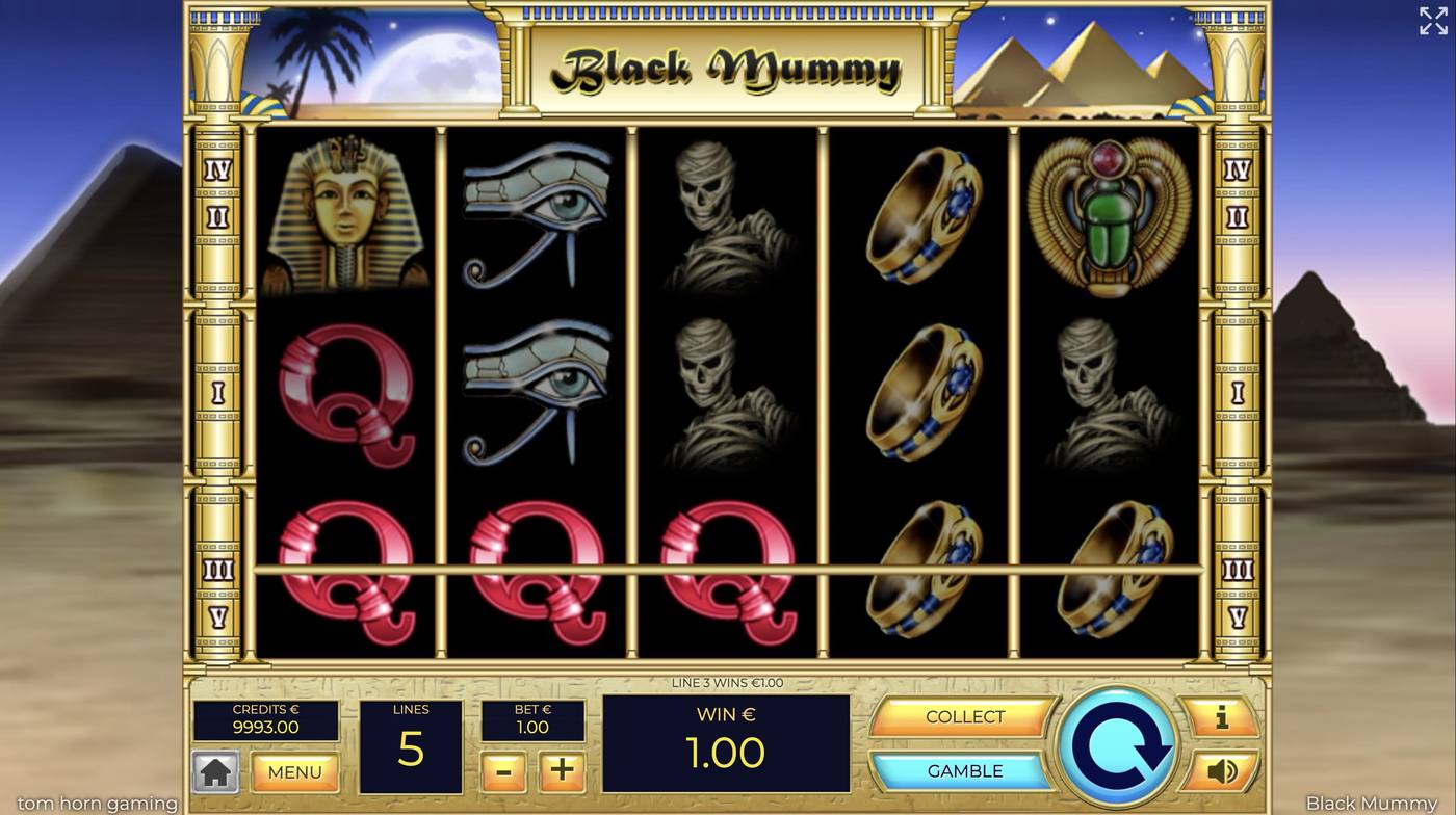 Black Mummy: image of winning