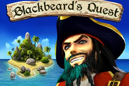 Blackbeard's Quest Online Slot Logo