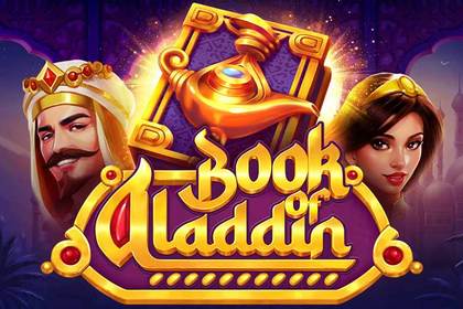 Book of Aladdin Online Slot Logo