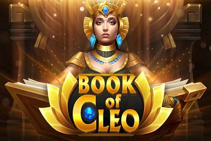 Book of Cleo Online Slot Logo