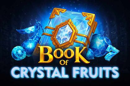 Book of Crystal Fruits Online Slot Logo