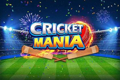 Cricket Mania Online Slot Logo