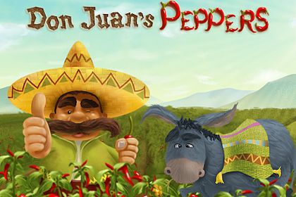 Don Juan's Peppers Online Slot Logo