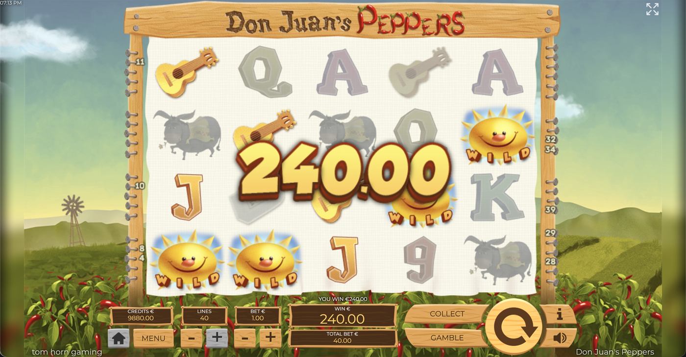 Don Juan's Peppers: image of winning
