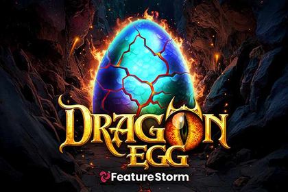 Dragon Egg Feature Storm Online Slot Logo